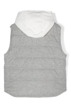 gilet in cotone grigio ELEVENTY KIDS | EV2P92I0105904AV